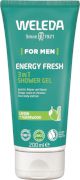 WELEDA for Men Energy Fresh 3in1 Shower Gel